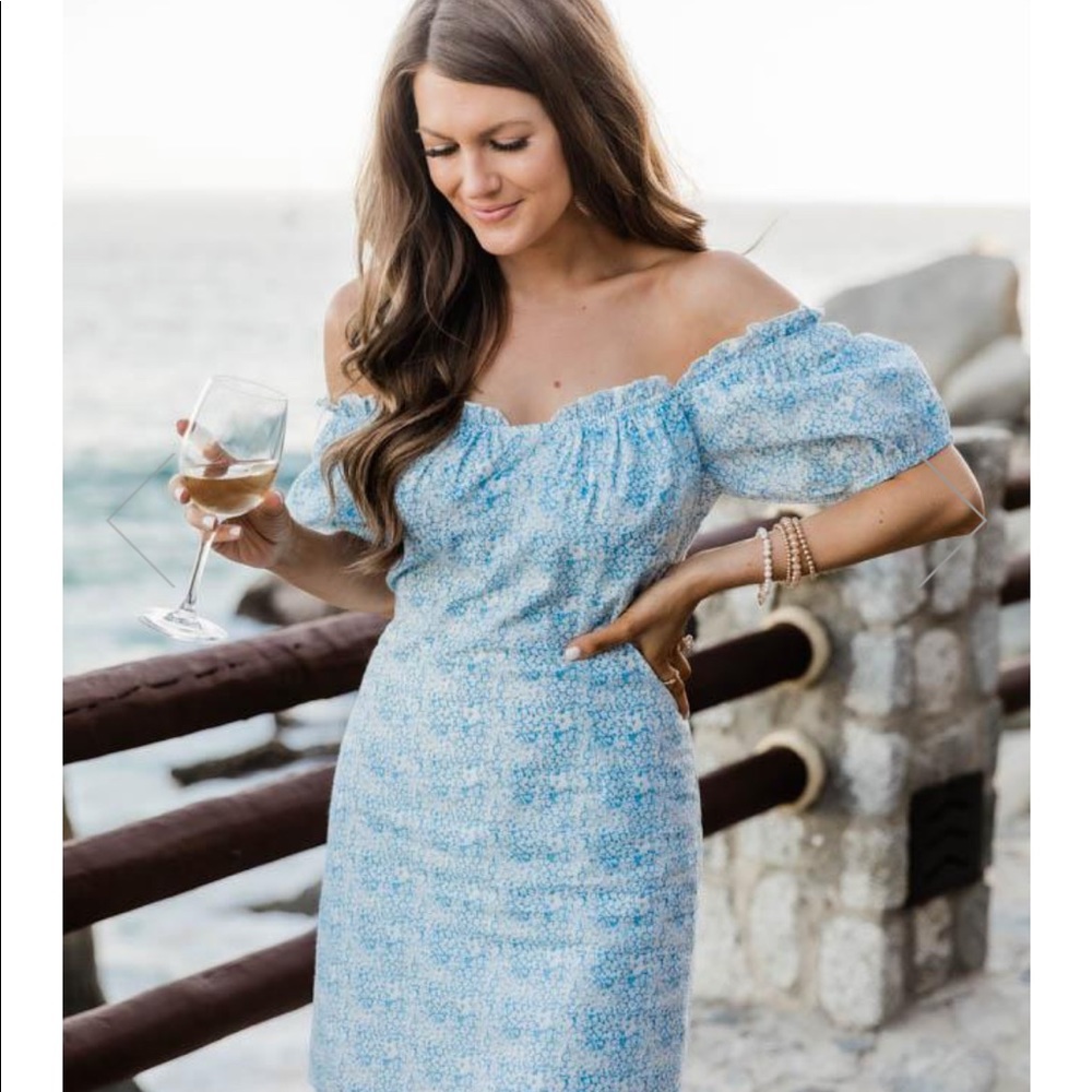 COPY - Pink Lily Palm Beach Dress